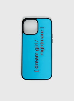 Your Dream Girl iPhone Case Blue / Red