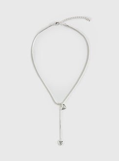 Consideration Necklace Silver