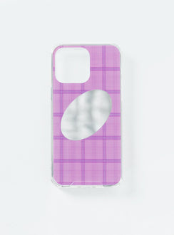iPhone case Reflective design Graphic print
