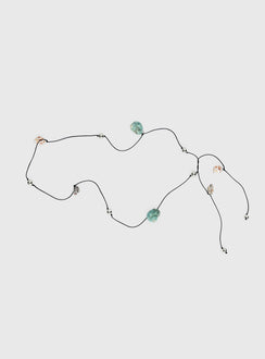 Dazzler Shell Detail Belt Multi