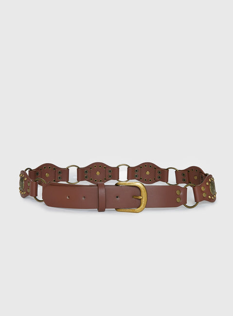 Perfect Cadence Belt Brown / Gold