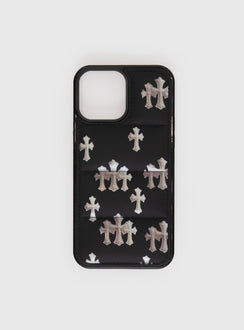 Federica iPhone Case Black