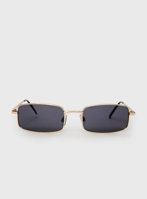 Inglewood Sunglasses Black/ Gold