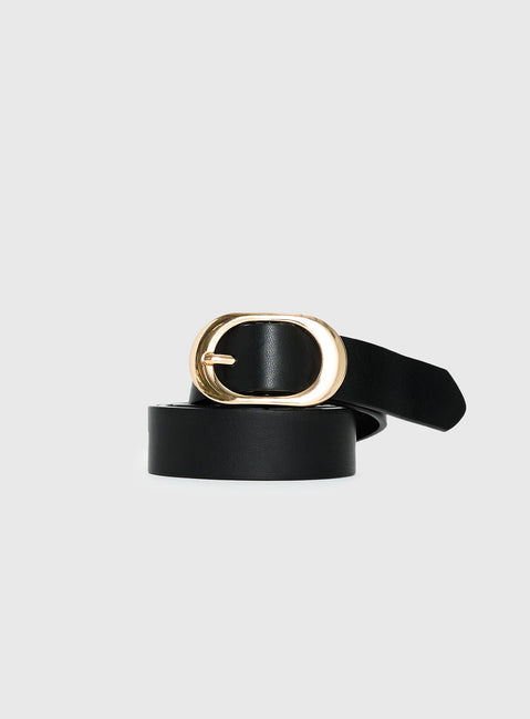 Daytime Belt Black / Gold