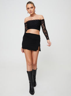 product Angel Mini Skirt Black Princess Polly  Mini Skirts 