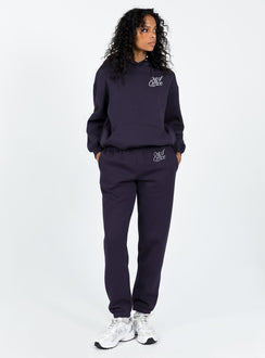 Out Of Office Hoodie Navy Princess Polly  regular 