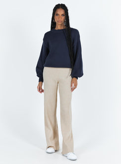 product Harmony Knit Sweater Navy Princess Polly  Long 