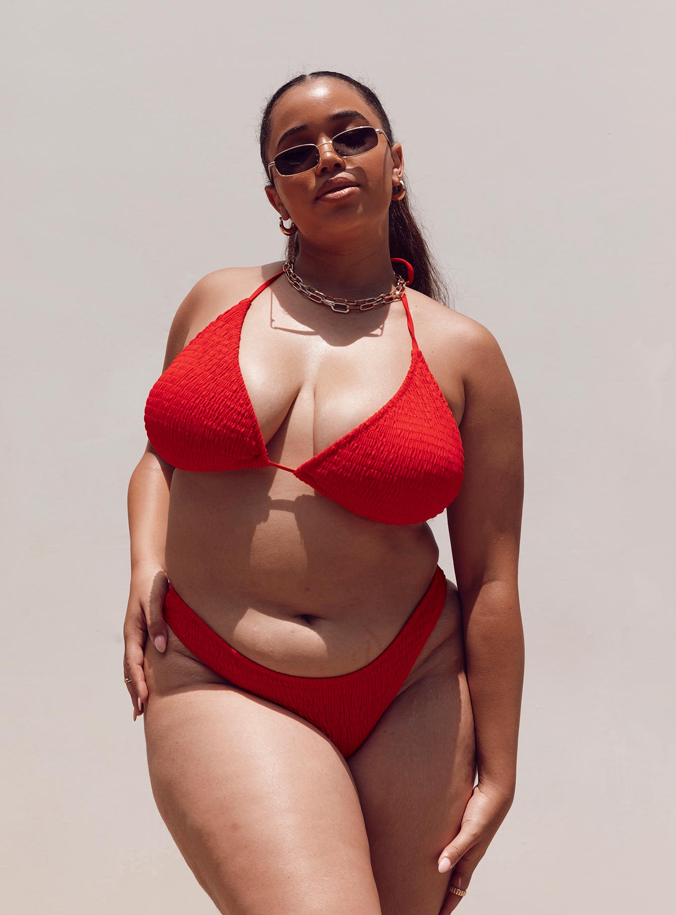 Blanca Bikini Bottoms Red Curve