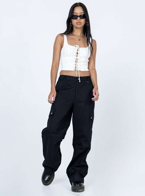 product Princess Polly Sleeveless Square Neck  Kiarra Corset White