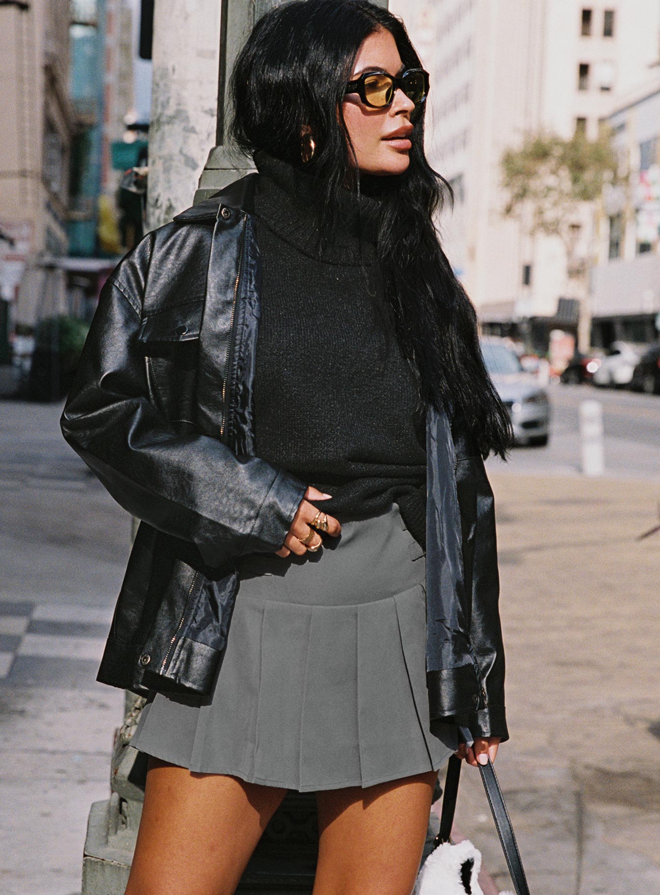 product Cartwright Mini Skirt Charcoal Princess Polly  Mini Skirts 