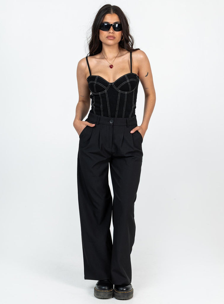 ARCHER PANTS (BLACK) PRE-ORDER