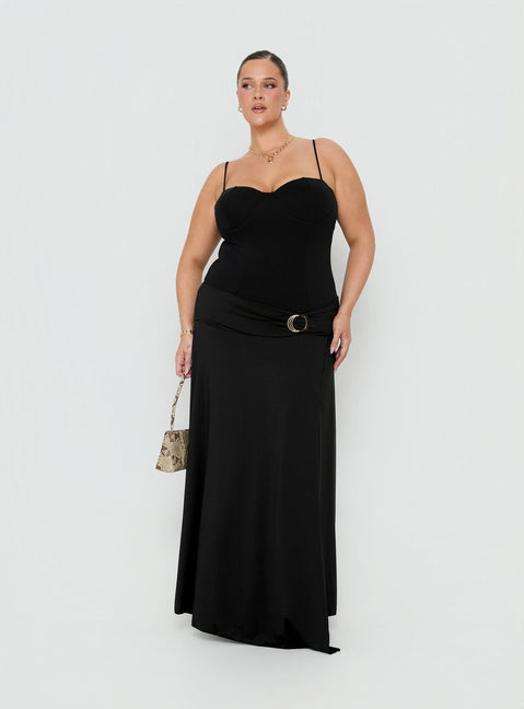 Anataza Underwire Top Black Curve