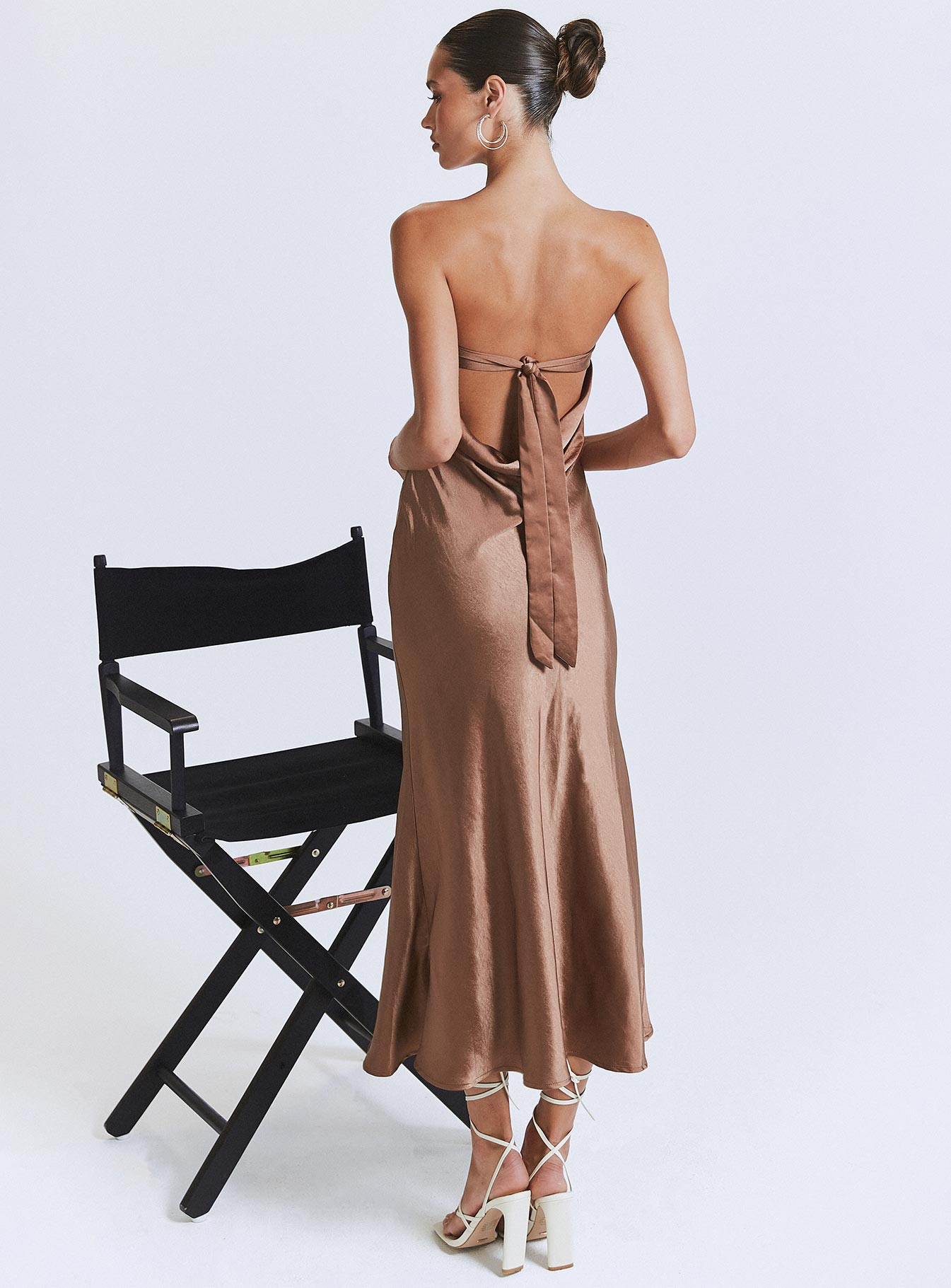 product Princess Polly Crew Neck  Haley Maxi Dress Brown