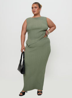 Basile Set Sage Green Curve