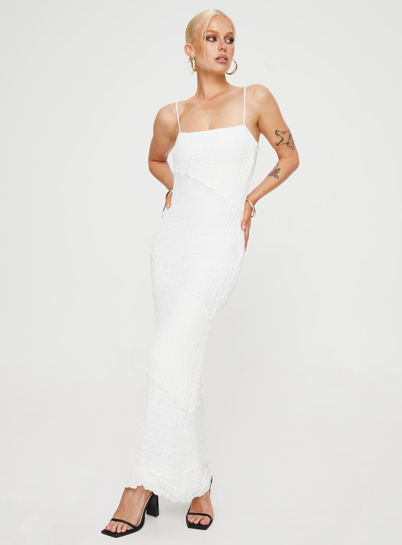 Boynton Maxi Dress White