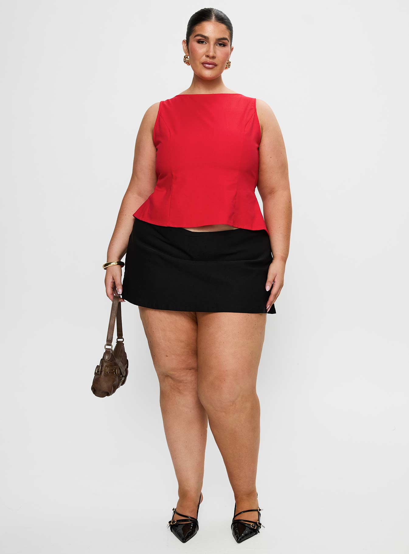 Lilitina Top Red Curve