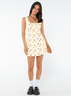 product Princess Polly High Neck  Dasha Mini Dress Cherry