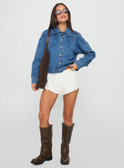 Unexpected Denim Jacket Blue