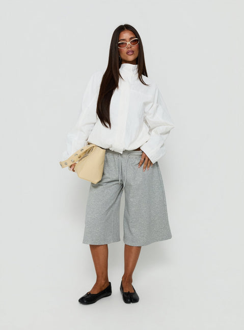 Shoreline Windbreaker Jacket White