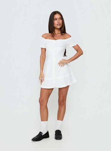 strapless open back dress Fiora One Shoulder Cutout Mini Dress – Edikted UK main image 1
