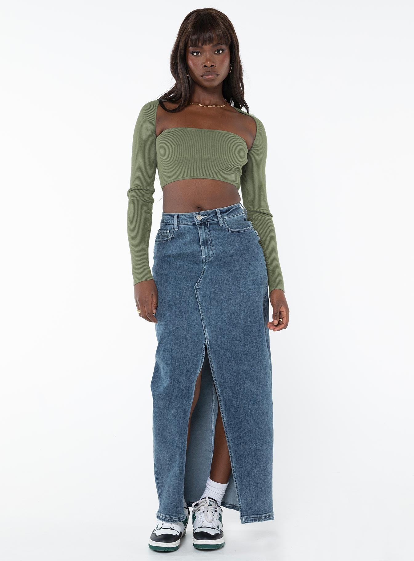 Matching knit tube top and bolero Good stretch, unlined 