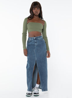 Matching knit tube top and bolero Good stretch, unlined 