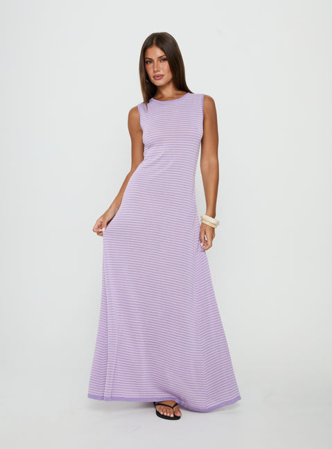Tavison Maxi Dress Purple
