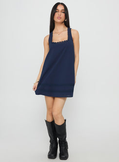 Alanah Mini Dress Navy