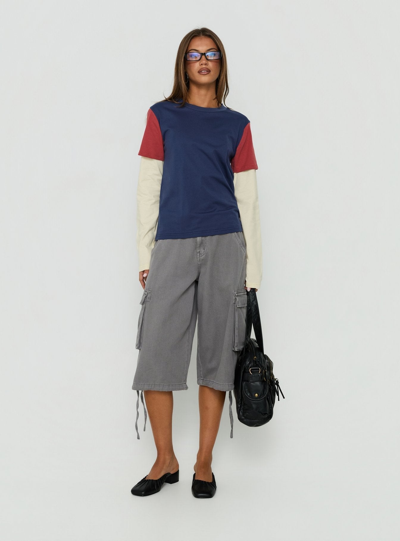 The Brass Long Sleeve Top Multi