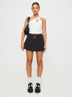 product Vyola Mini Skirt Black Pinstripe Princess Polly  Mini Skirts Mini Skirts 