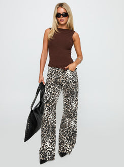 Lefort Tank Top Chocolate