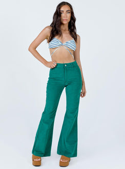 product Princess Polly High Waisted Pants  Nadia Pants Green