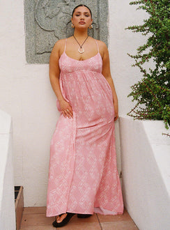 Linen maxi dress Adjustable straps, scooped neckline, relaxed fit