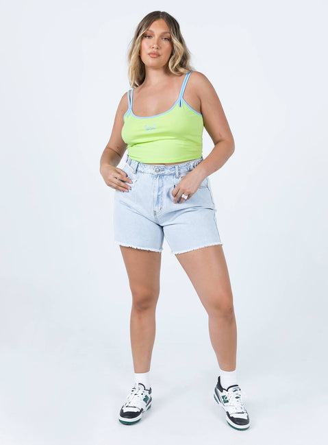 Bermuda Waist Adjustor Denim Shorts