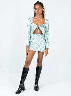 Sheena Set Green Check