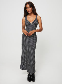 product Princess Polly V-Neck  Maysa Geo Maxi Dress Black