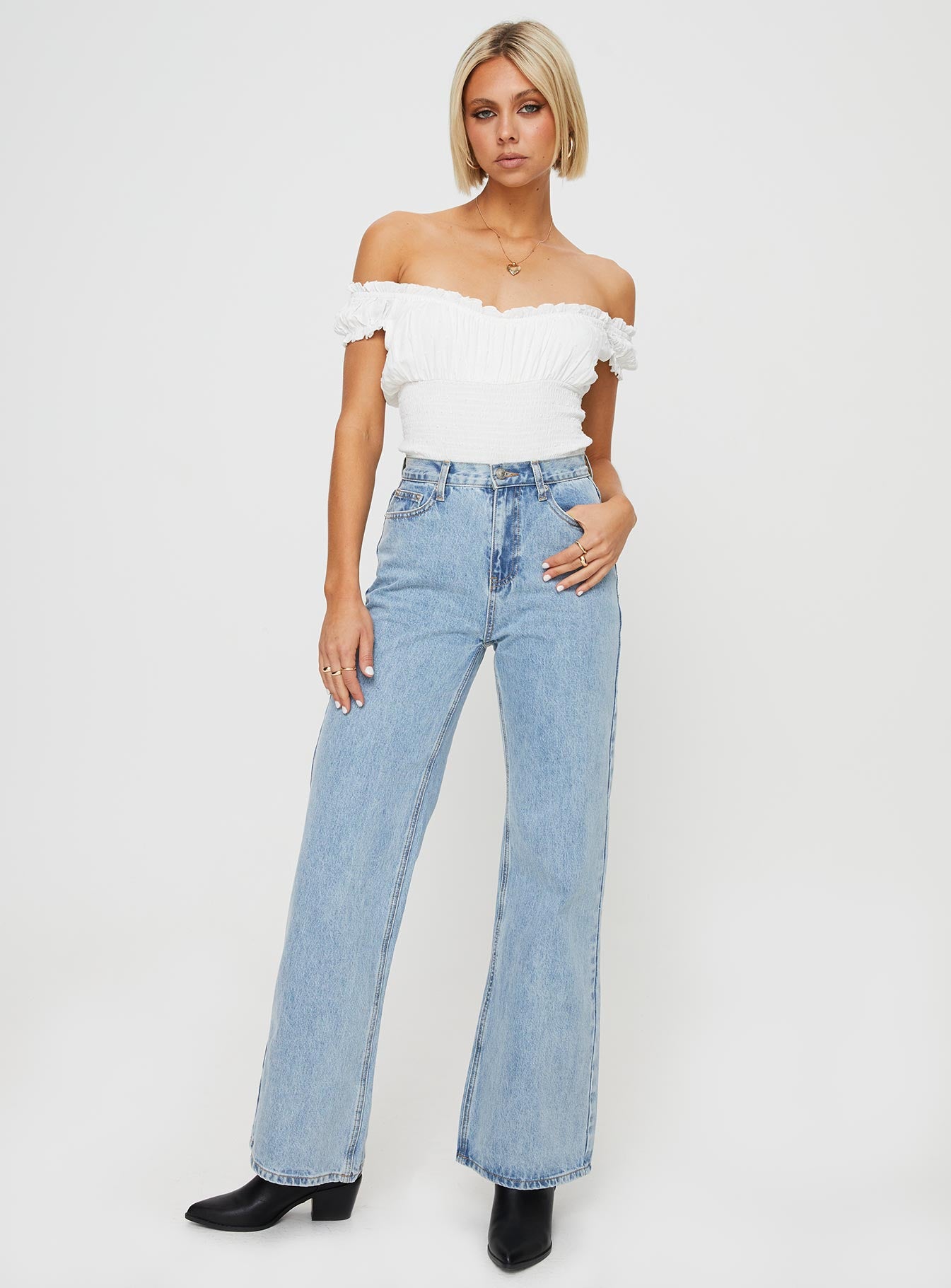 The Love Galore Bodysuit White