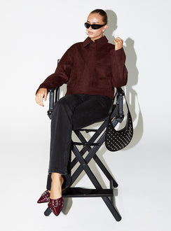 Bethany Low Rise Bootleg Jeans Washed Black