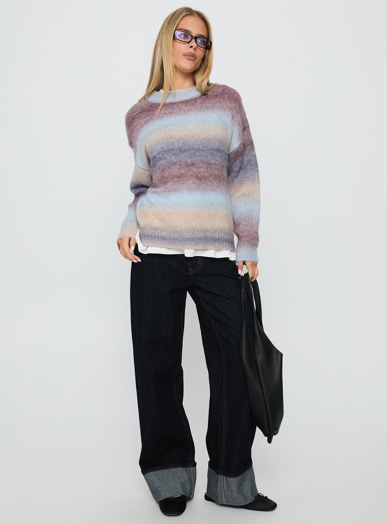 Galaxy Glow Knit Sweater Multi