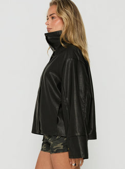 Shoreline Funnel Jacket Noir