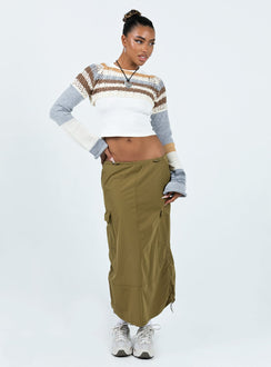 Akoonah Knit Bolero Multi Princess Polly  Cropped 