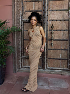 Westbrook Maxi Dress Beige