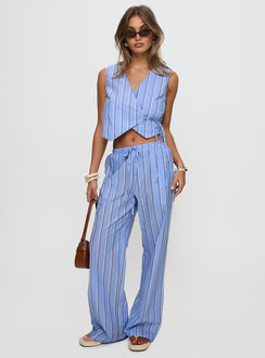 Raychel Set Blue Stripe