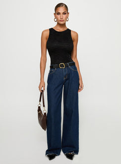 Callahan Lace Bodysuit Black