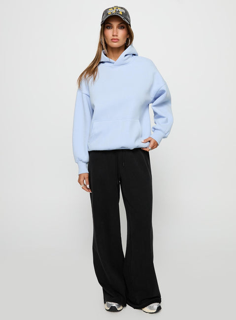 Unwind In Peace Hoodie Blue