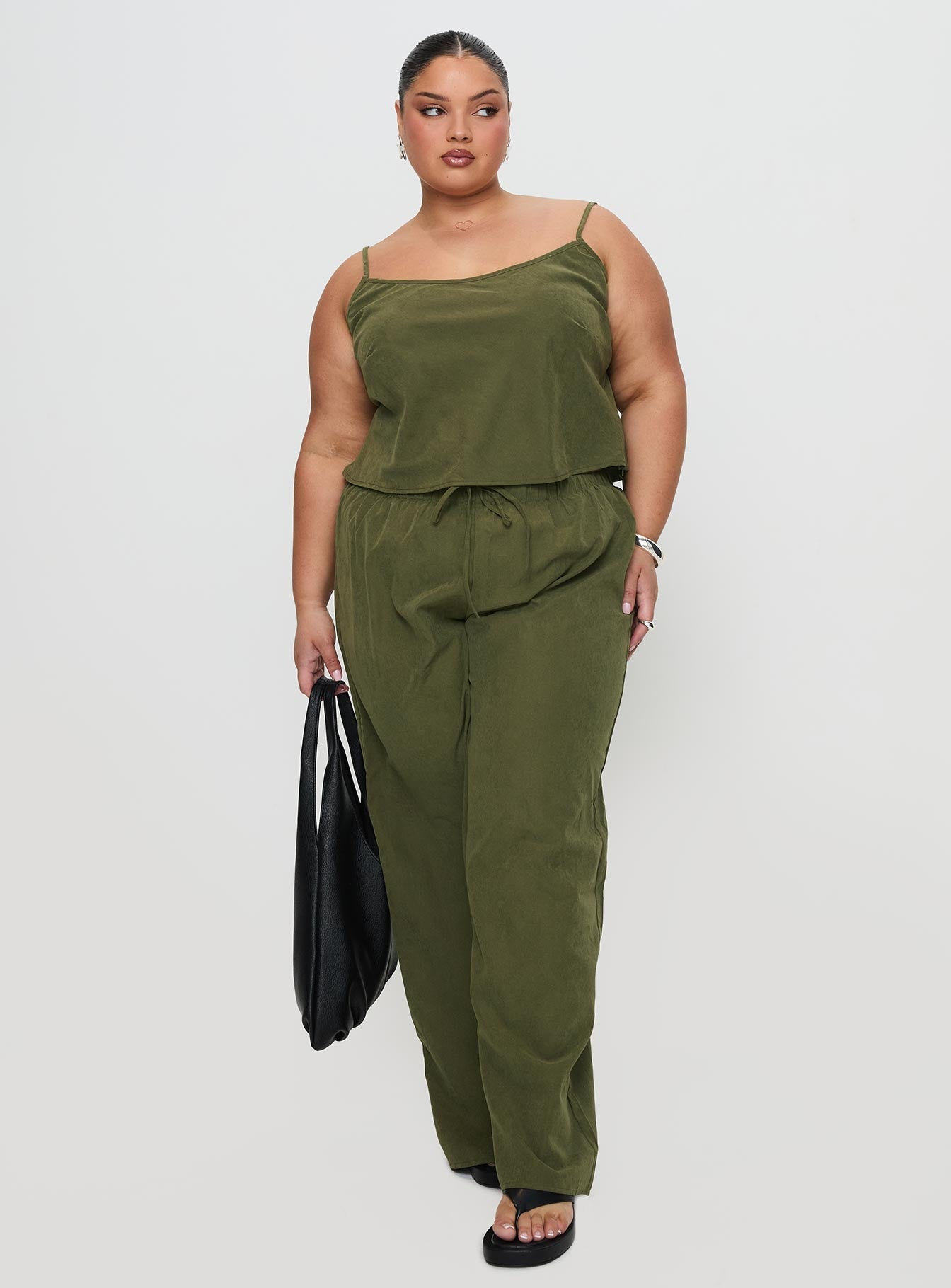 Paigey Set Khaki Curve