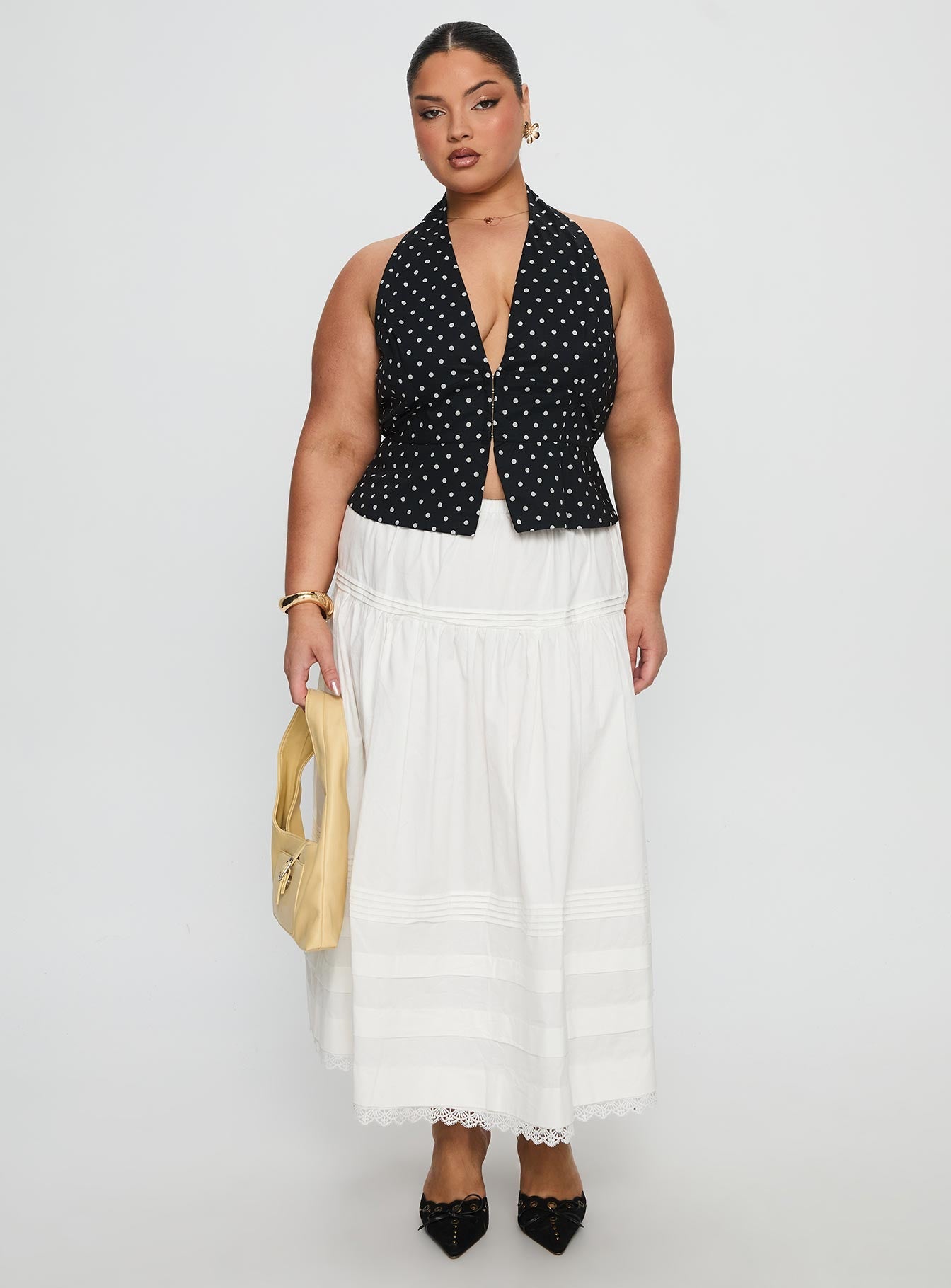 Pleasing Top Polka Dot Curve