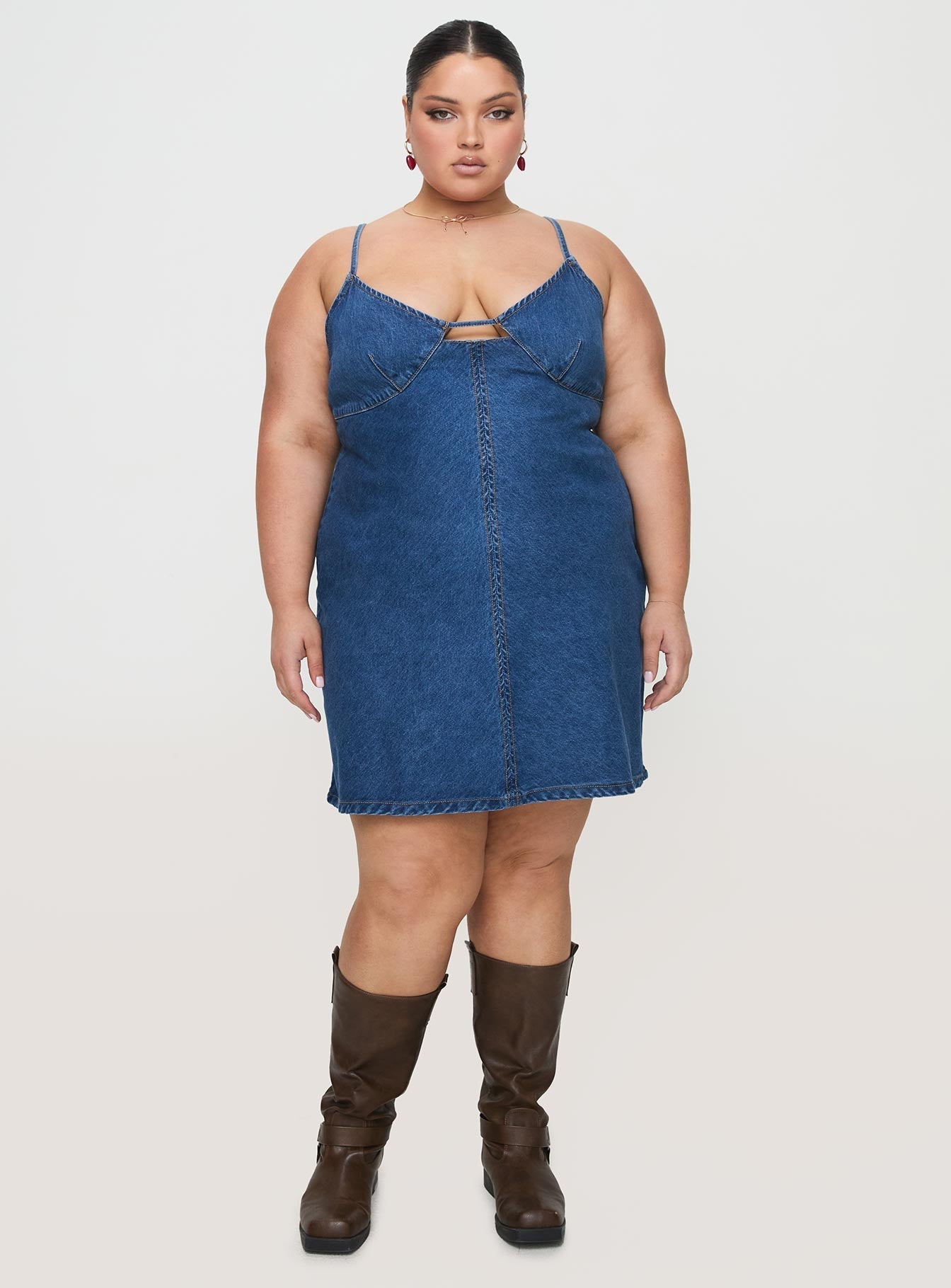 princess polly arwen denim mini dress courtneyf0523 on LTK