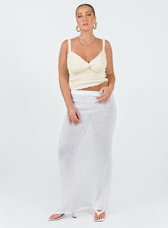 product Princess Polly  Dalma Twist Top Ivory