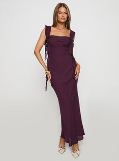 Lanai Maxi Dress Plum
